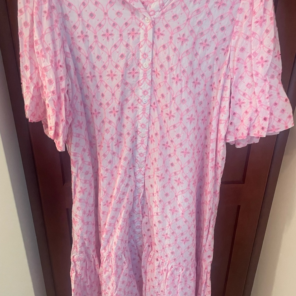 Lilly Pulitzer Pink Floral Dress